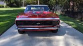 1st gen red 1968 Chevrolet Camaro RS convertible V8 For Sale