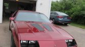 3rd gen Maroon 1988 Chevrolet Camaro Iroc Z-28 V8 For Sale