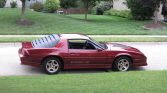 3rd gen Maroon 1988 Chevrolet Camaro Iroc Z-28 V8 For Sale