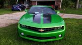 5th gen Synergy Green 2010 Chevrolet Camaro manual For Sale