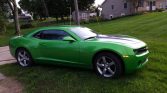 5th gen Synergy Green 2010 Chevrolet Camaro manual For Sale