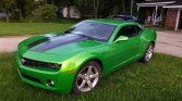 5th gen Synergy Green 2010 Chevrolet Camaro manual For Sale