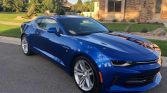 6th gen blue 2017 Chevrolet Camaro V6 8spd automatic For Sale