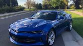6th gen blue 2017 Chevrolet Camaro V6 8spd automatic For Sale
