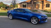 6th gen blue 2017 Chevrolet Camaro V6 8spd automatic For Sale