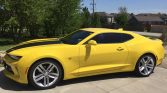 6th gen yellow 2016 Chevrolet Camaro RS V6 335 HP For Sale