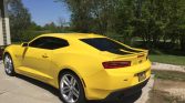 6th gen yellow 2016 Chevrolet Camaro RS V6 335 HP For Sale