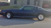 2nd gen Deep Blue 1979 Chevrolet Camaro 350 auto For Sale