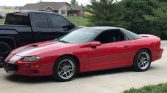 4th gen red 2000 Chevrolet Camaro automatic turbo For Sale