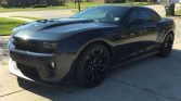 5th gen Midnight Blue Metallic 2014 Chevrolet Camaro For Sale