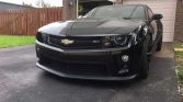 5th gen black 2015 Chevrolet Camaro ZL1 automatic For Sale