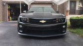 5th gen black 2015 Chevrolet Camaro ZL1 automatic For Sale
