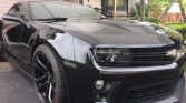 5th gen black 2015 Chevrolet Camaro ZL1 automatic For Sale