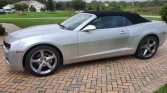 5th gen grey 2013 Chevrolet Camaro RS V6 convertible For Sale
