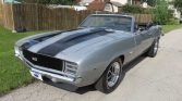 1st gen Correct Cortez Silver 1969 Chevrolet Camaro For Sale