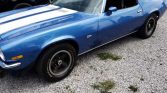 2nd generation blue 1973 Chevrolet Camaro Z28 4spd For Sale