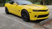 5th gen yellow 2015 Chevrolet Camaro V6 automatic For Sale