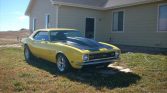 1st gen yellow 1968 Chevrolet Camaro SS Procharged For Sale