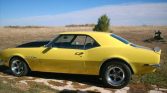 1st gen yellow 1968 Chevrolet Camaro SS Procharged For Sale