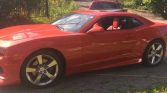 5th gen Metallic Inferno Orange 2012 Chevrolet Camaro For Sale