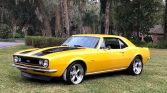 1st gen restored yellow 1967 Chevrolet Camaro 4spd For Sale
