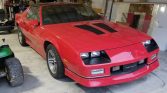 3rd gen red 1986 Chevrolet Camaro IROC-Z28 automatic For Sale
