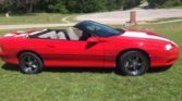 4th gen red 2002 Chevrolet Camaro SS convertible V8 For Sale