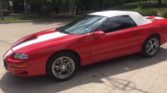 4th gen red 2002 Chevrolet Camaro SS convertible V8 For Sale