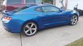 6th gen blue 2017 Chevrolet Camaro 1SS V8 automatic For Sale