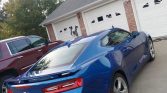 6th gen blue 2017 Chevrolet Camaro 1SS V8 automatic For Sale
