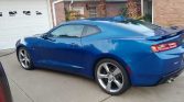 6th gen blue 2017 Chevrolet Camaro 1SS V8 automatic For Sale