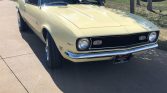 1st gen yellow 1968 Chevrolet Camaro V8 automatic For Sale