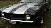 1st gen black 1969 Chevrolet Camaro convertible 383 For Sale