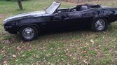 1st gen black 1969 Chevrolet Camaro convertible 383 For Sale