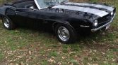 1st gen black 1969 Chevrolet Camaro convertible 383 For Sale