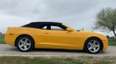 5th gen yellow 2012 Chevrolet Camaro convertible For Sale