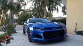 6th gen Hyper Blue 2018 Chevrolet Camaro ZL1 650 HP For Sale