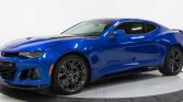 6th gen Hyper Blue 2018 Chevrolet Camaro ZL1 650 HP For Sale