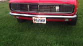 1st gen red 1967 Chevrolet Camaro RS convertible V8 For Sale