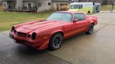2nd gen red 1980 Chevrolet Camaro Z28 350 4spd For Sale