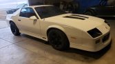 3rd gen white 1987 Chevrolet Camaro IROC Z28 auto For Sale