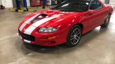 4th gen red 2002 Chevrolet Camaro SS SLP 6spd manual For Sale