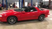 4th gen red 2002 Chevrolet Camaro SS SLP 6spd manual For Sale