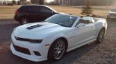 5th gen white 2014 Chevrolet Camaro 2SS convertible For Sale