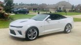 6th gen white 2017 Chevrolet Camaro 2SS automatic For Sale