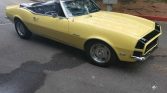1st gen yellow 1968 Chevrolet Camaro RS convertible For Sale