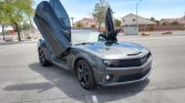 5th gen Ashen Gray 2013 Chevrolet Camaro w/ Lambo doors For Sale