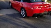 5th gen red 2015 Chevrolet Camaro SS convertible For Sale