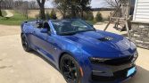 6th gen blue 2019 Chevrolet Camaro 2SS convertible For Sale
