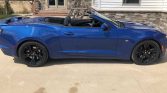 6th gen blue 2019 Chevrolet Camaro 2SS convertible For Sale